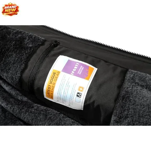 Waterproof Ski Snowboard Jacket Windproof Hooded Winter Coat - Picture 6 of 7